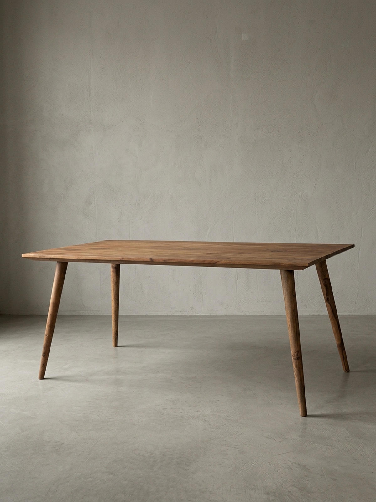 ESSTISCH Massivholz Braun Landhausstil Handgefertigt, Braun 180x80x76 cm - Braun, Holz (80/180/76cm) - KADIMA DESIGN