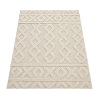 HOCHFLORTEPPICH 80/150 cm Genua 743 - Creme, Textil (80/150cm) - Paco Home