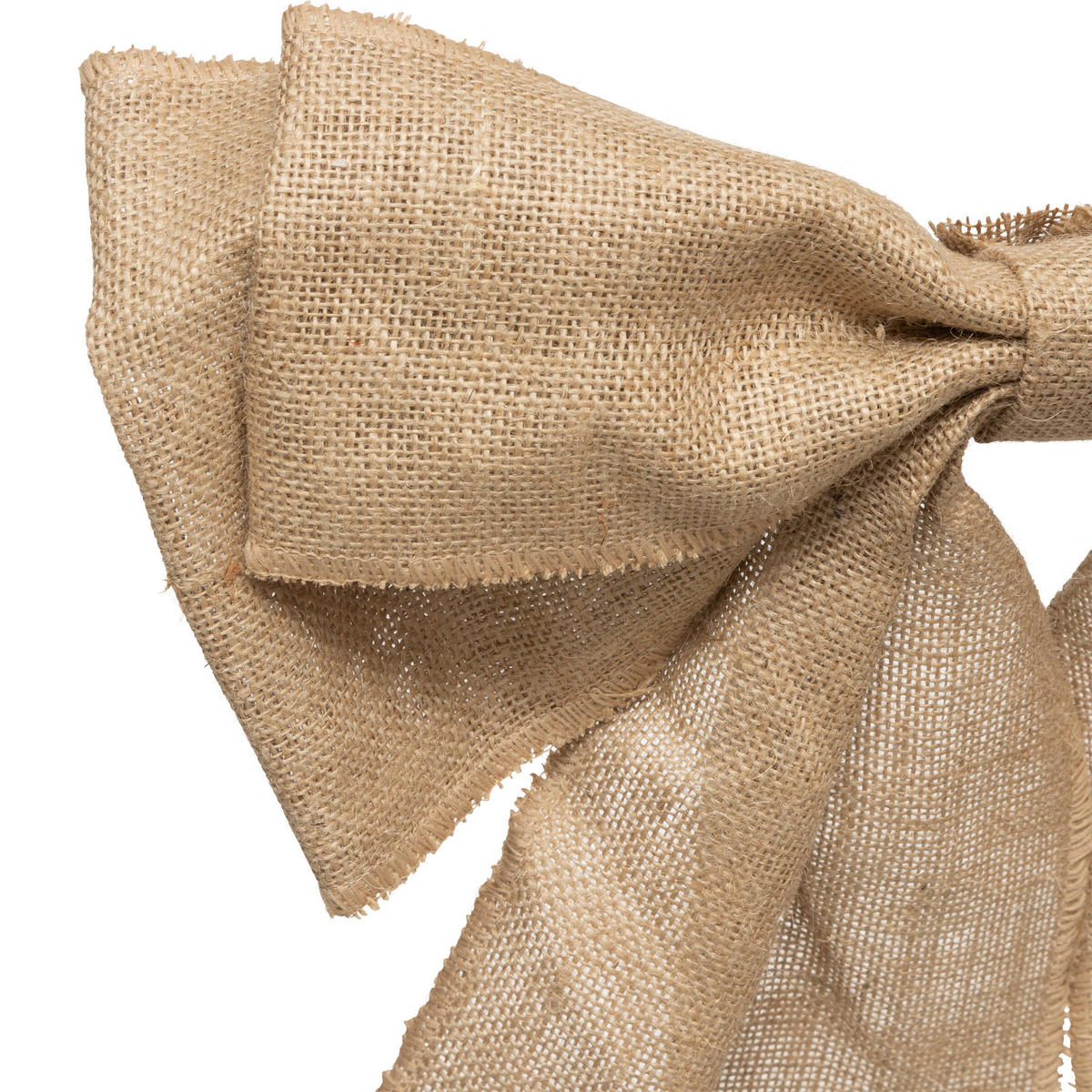 SCHLEIFE Jute Baumschmuck 40/46 cm - Beige, Naturmaterialien (4.5/40/40cm) - Atmosphera Createur d´interieur