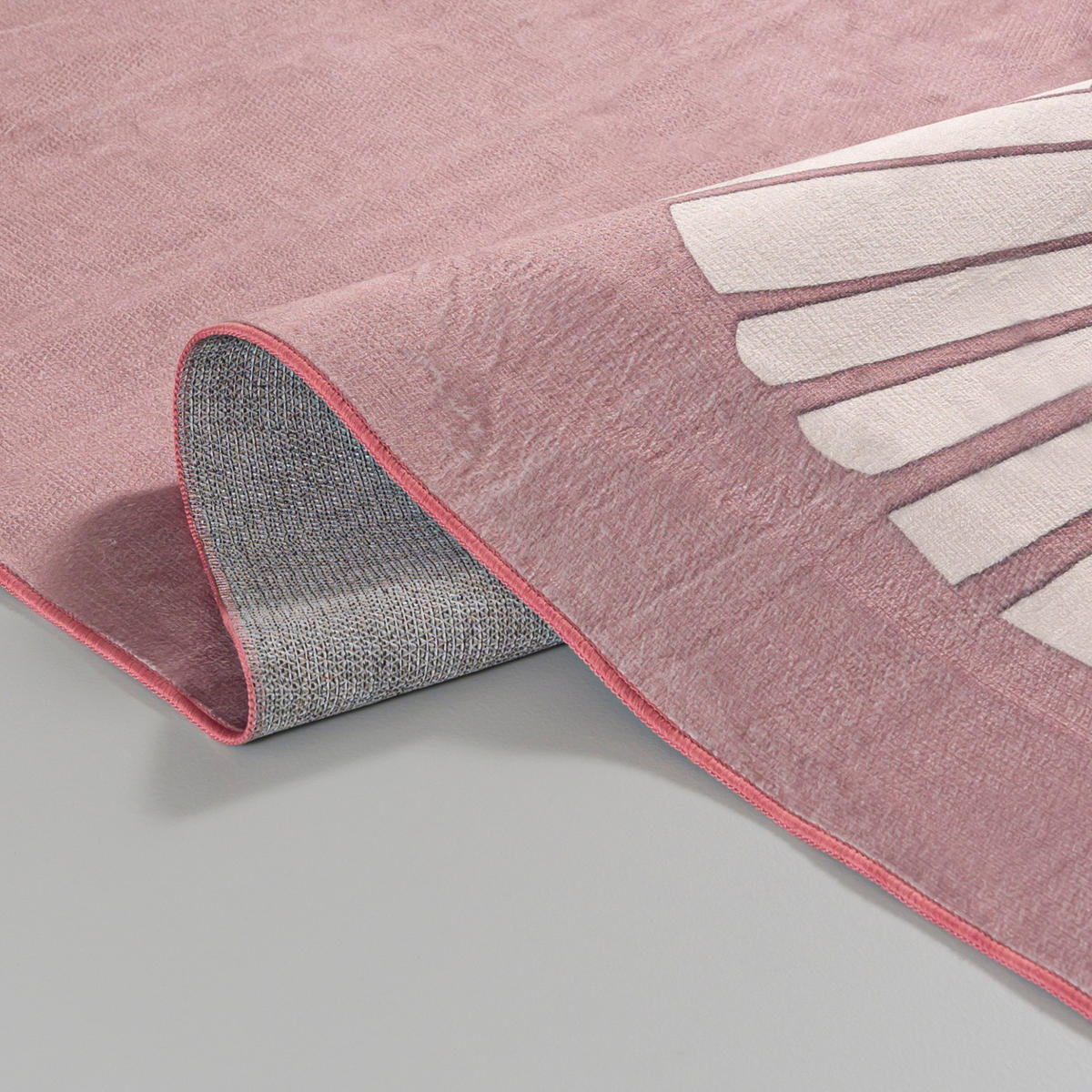 DETSKÝ KOBEREC ružový viacfarebný - 120 x 170 cm - viacfarebná/ružová, textil (120/170cm) - Mazovia