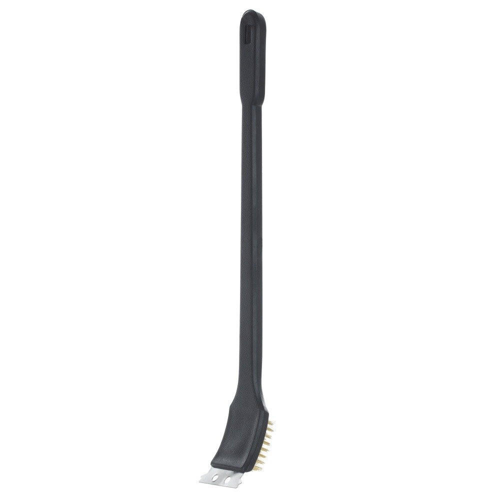 GRILLREINIGUNGSBÜRSTE Schaber - Schwarz, Kunststoff (5cm)