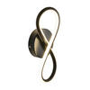 LED WANDLEUCHTE Massie - Schwarz, Metall (31/9/12cm) - Nettlife