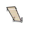 WANDBETT Morphy Classik Modulares SizeFlex- und TypeFlex-System - 90x190 Vertikal - Schwarz, Holz/Metall (90/190cm) - WallBedKing