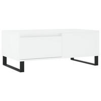 COUCHTISCH Weiß 90x50x36,5 cm Holzwerkstoff - Weiß, Holzwerkstoff (90/50/36.5cm) - furnicato