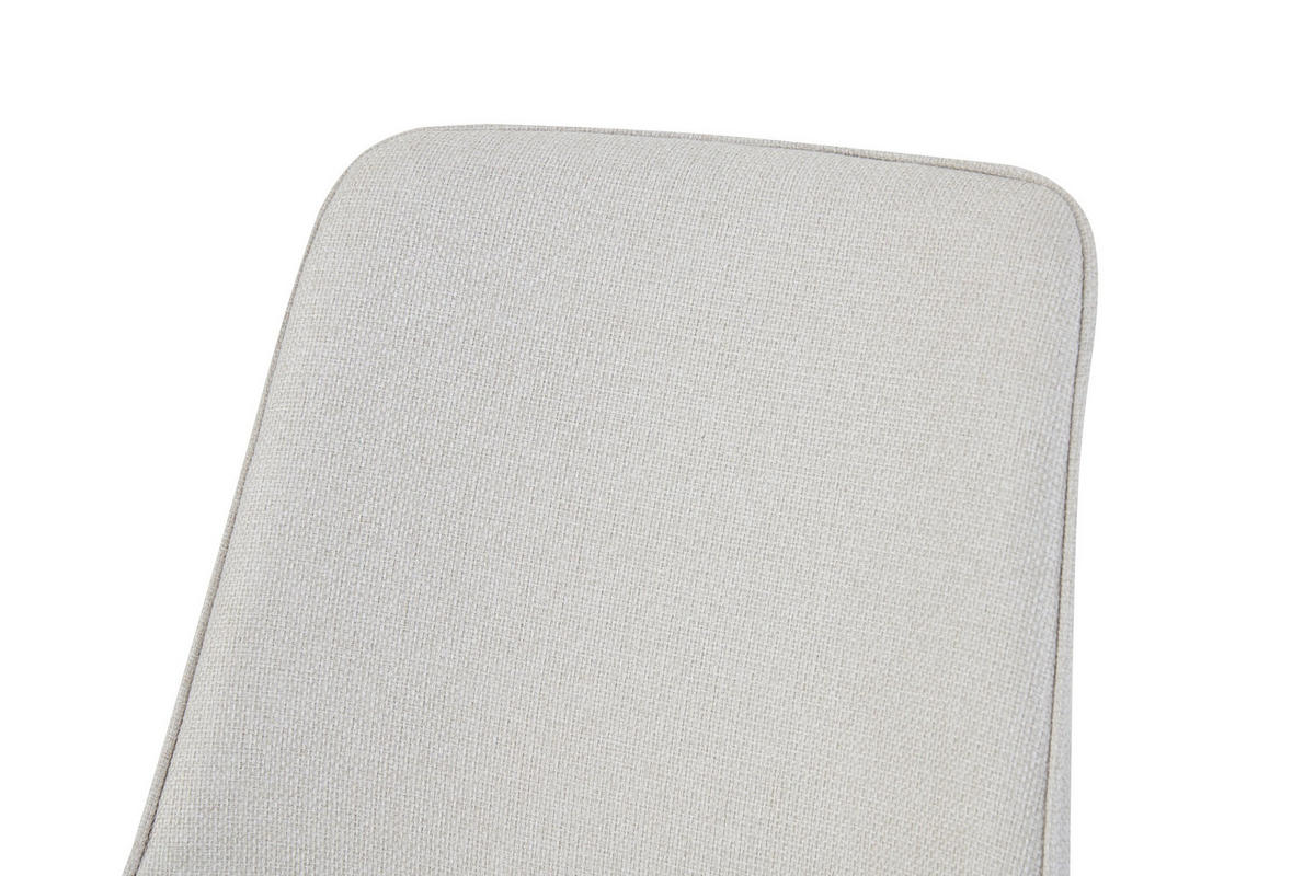 DREHSTUHL 2er Set Rio Stühle in Creme - gemütliches Design - B/H/T: 52x85x61 cm - Creme, Textil (61/85/52cm)