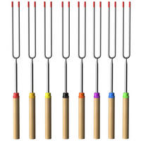 GRILLSPIEßE aus Edelstahl mit Aufbewahrungstasche (8-tlg. Set) - Multicolor, Metall (30cm)