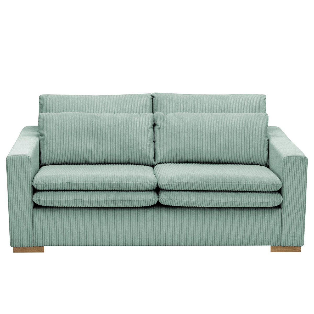 2,5-SITZER SOFA - Blau, Textil (180/82/104cm) - home24