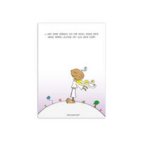 POSTKARTE Der Kleine Yogi Herz lauter als Kopf, 10er Pack, Papier / Pappe, 10.5 cm x 15 cm - Multicolor, Papier (15/1cm) - Goebel