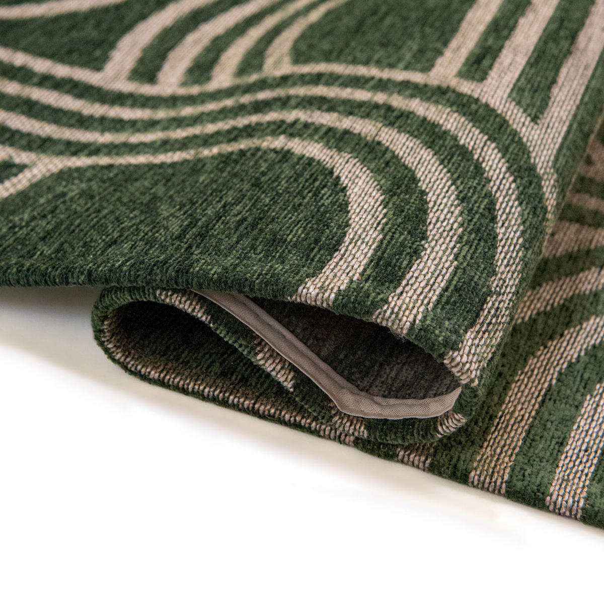 TEPPICH Disco Green Dream 170/240 cm - Grün, Textil (170/240cm) - Lola&Moi