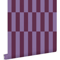 TAPETE Streifen 50 x 900 cm - Lila, Papier (50/900cm) - ESTAhome