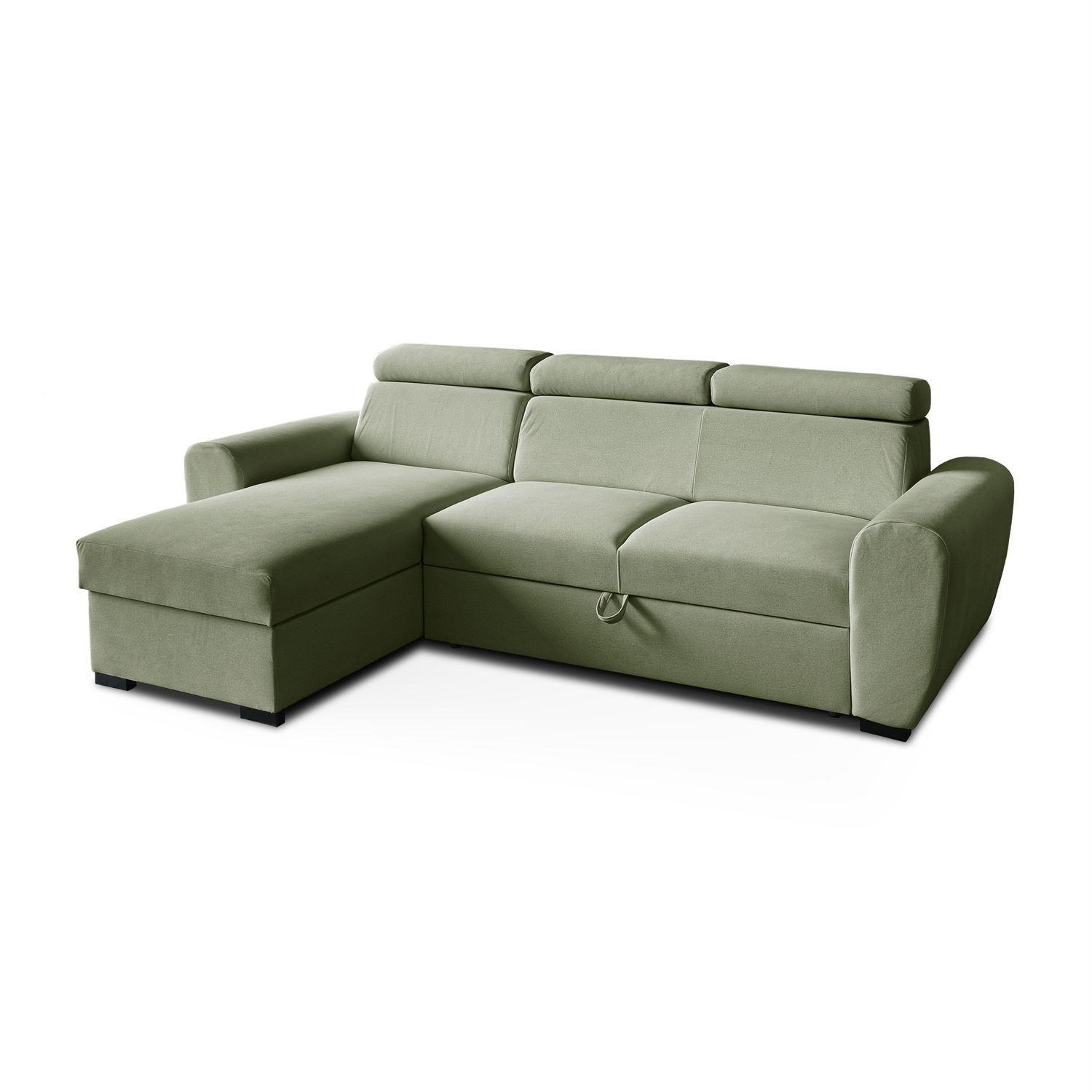 Lookway Ecksofa Grün 253x174 cm