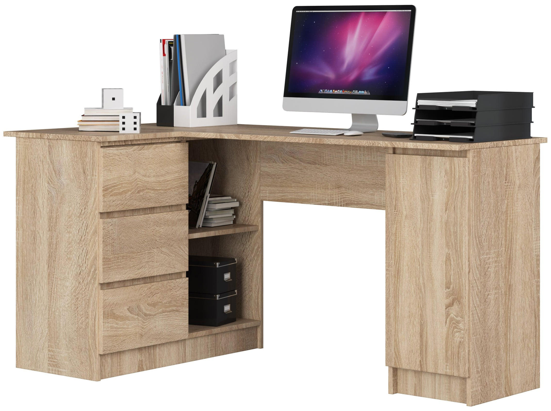 RAUMHIRSCH FURNITURE PSACÍ STŮL dub Sonoma 77/155/85
