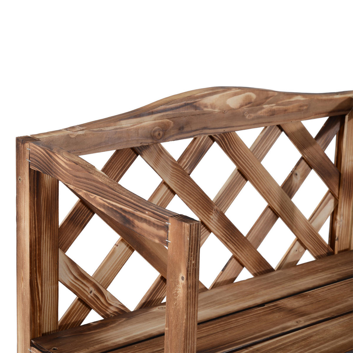 GARTENREGAL aus Tannenholz 75x38x120 cm in Natur mit 3 Etagen - Naturfarben, Holz (38/120/75cm) - Modfu