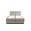 BOXBETT KIDA mit Matratze H3, Bonell und Topper 140x200 Curio 11 - Graubraun, Textil (140/200cm) - Bedante