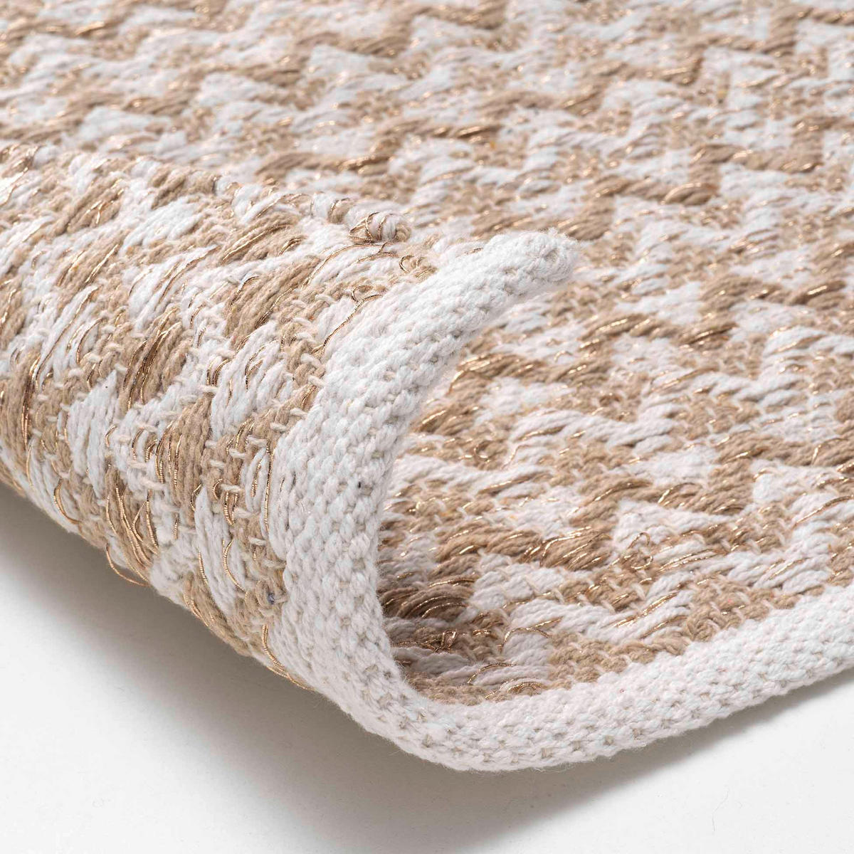 WEBTEPPICH 60/90 cm Chasca - Beige, Textil (90/60cm) - Douceur d´intérieur