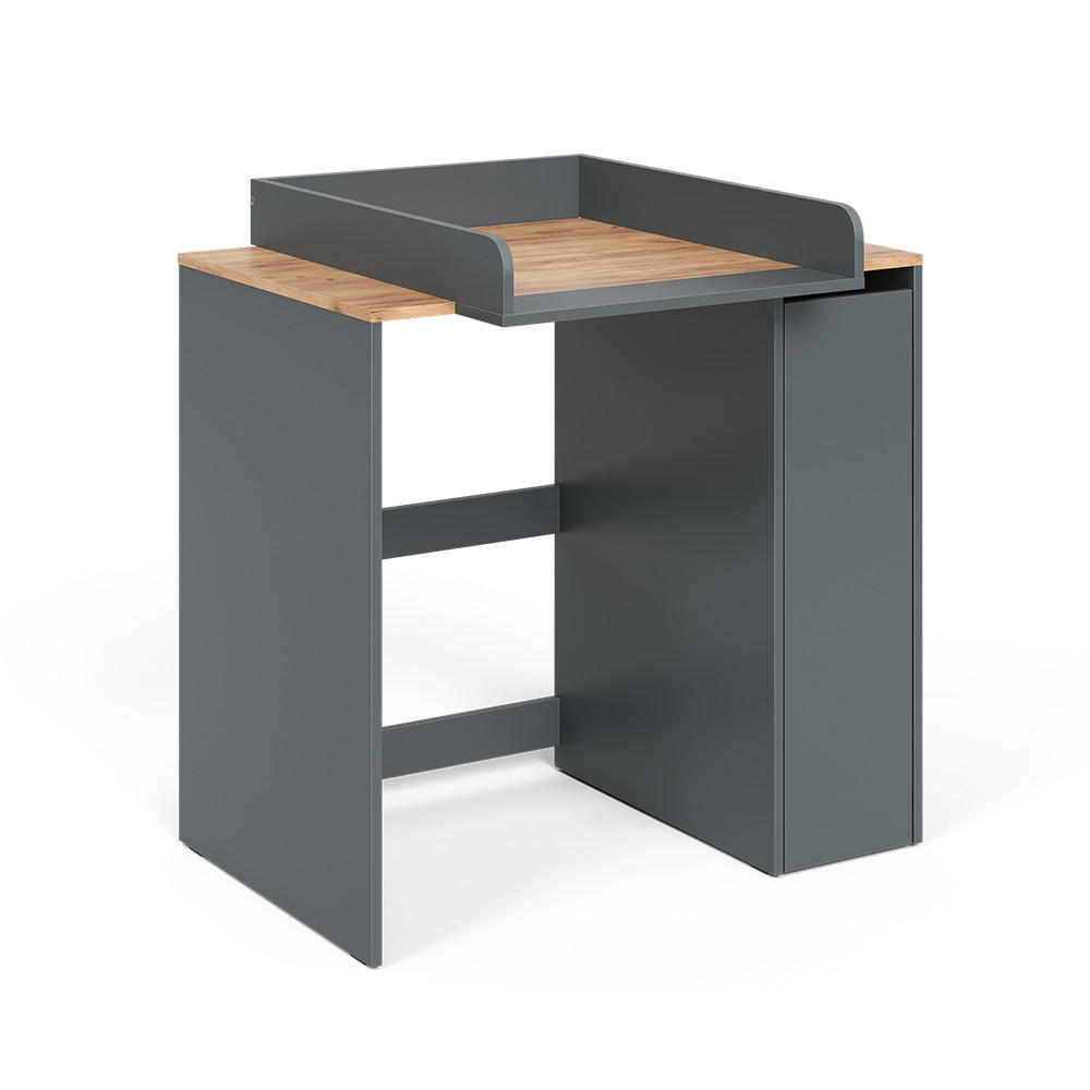 SKŘÍŇKA NA PRAČKU Viktor Antracit/zlatý dub - medově dubová/antracitová, kompozitní dřevo (93.6/88.2/60.3cm) - Vicco