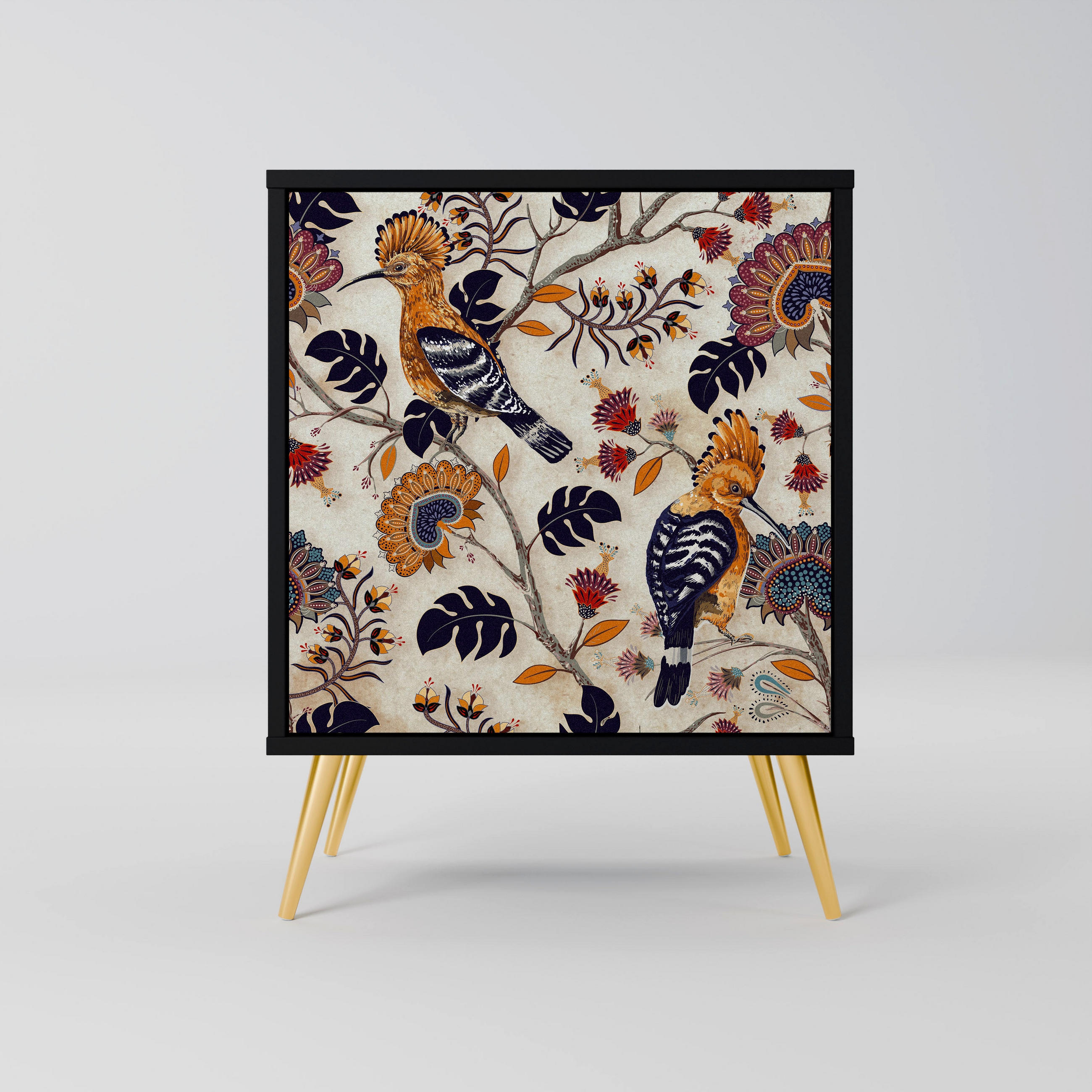 SpaceRebels Sideboard Schwarz 57.5x75.5x42 cm