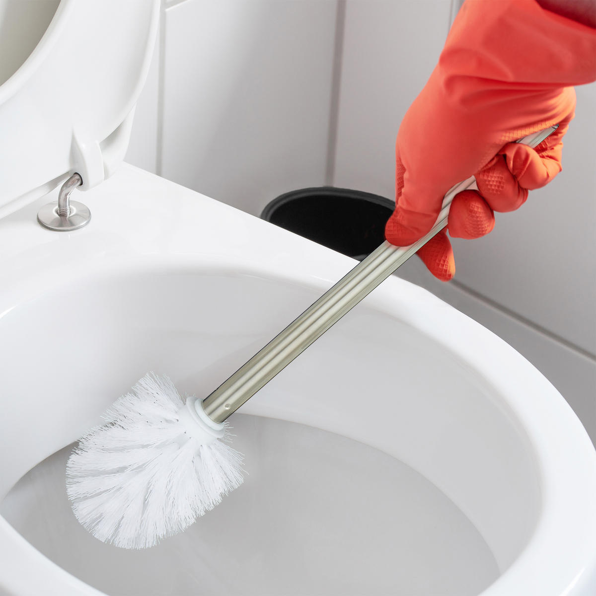 3XTOILETTENBÜRSTE - Multicolor, Kunststoff/Metall (8/35/8cm) - Relaxdays