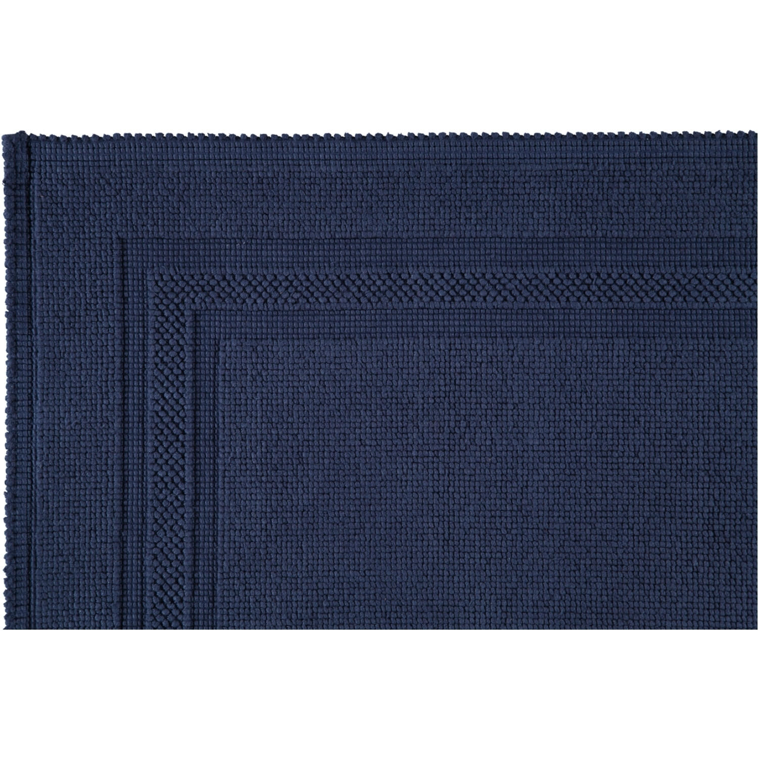 BADEMATTEN GALA KOBALT - 84 - Dunkelblau, Textil (60/90cm) - Rhomtuft
