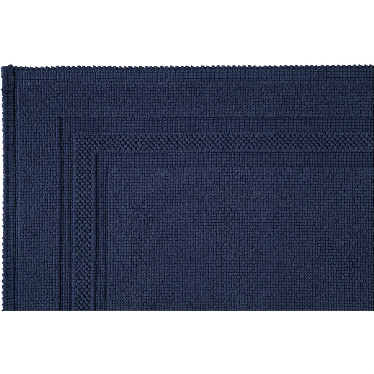 BADEMATTEN GALA KOBALT - 84 - Dunkelblau, Textil (60/90cm) - Rhomtuft