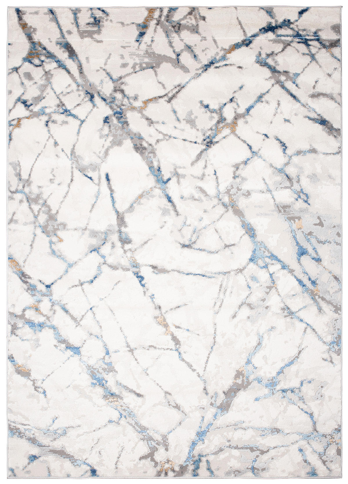 TEPPICH VALLEY Grau Blau 200/300 cm - Blau, Textil (200/300cm) - Tapiso