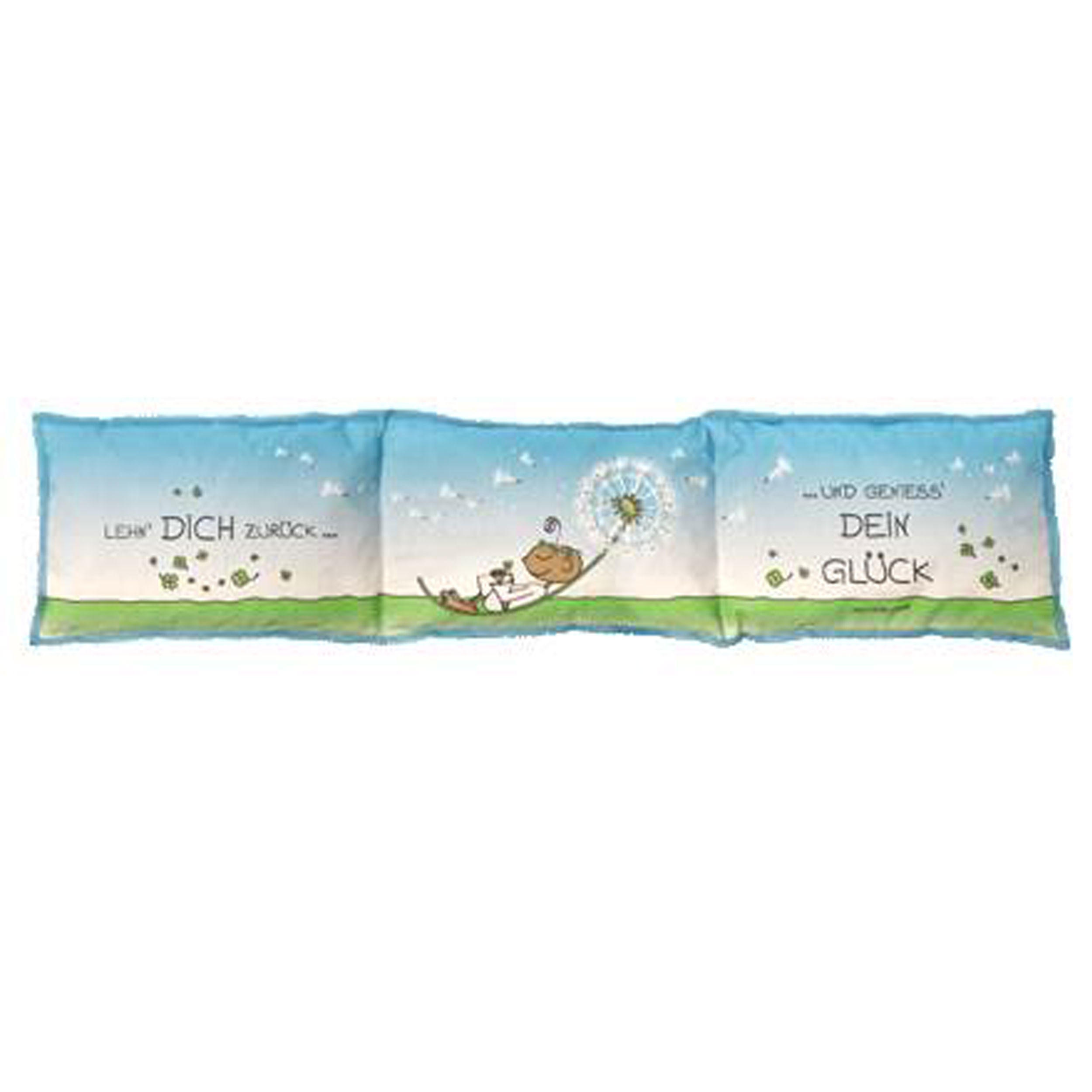 WÄRMEKISSEN Der kleine Yogi - Dein Glück, Kirschkerne - Multicolor, Textil (14/60cm) - Goebel