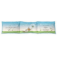 WÄRMEKISSEN Der kleine Yogi - Dein Glück, Kirschkerne - Multicolor, Textil (14/60cm) - Goebel