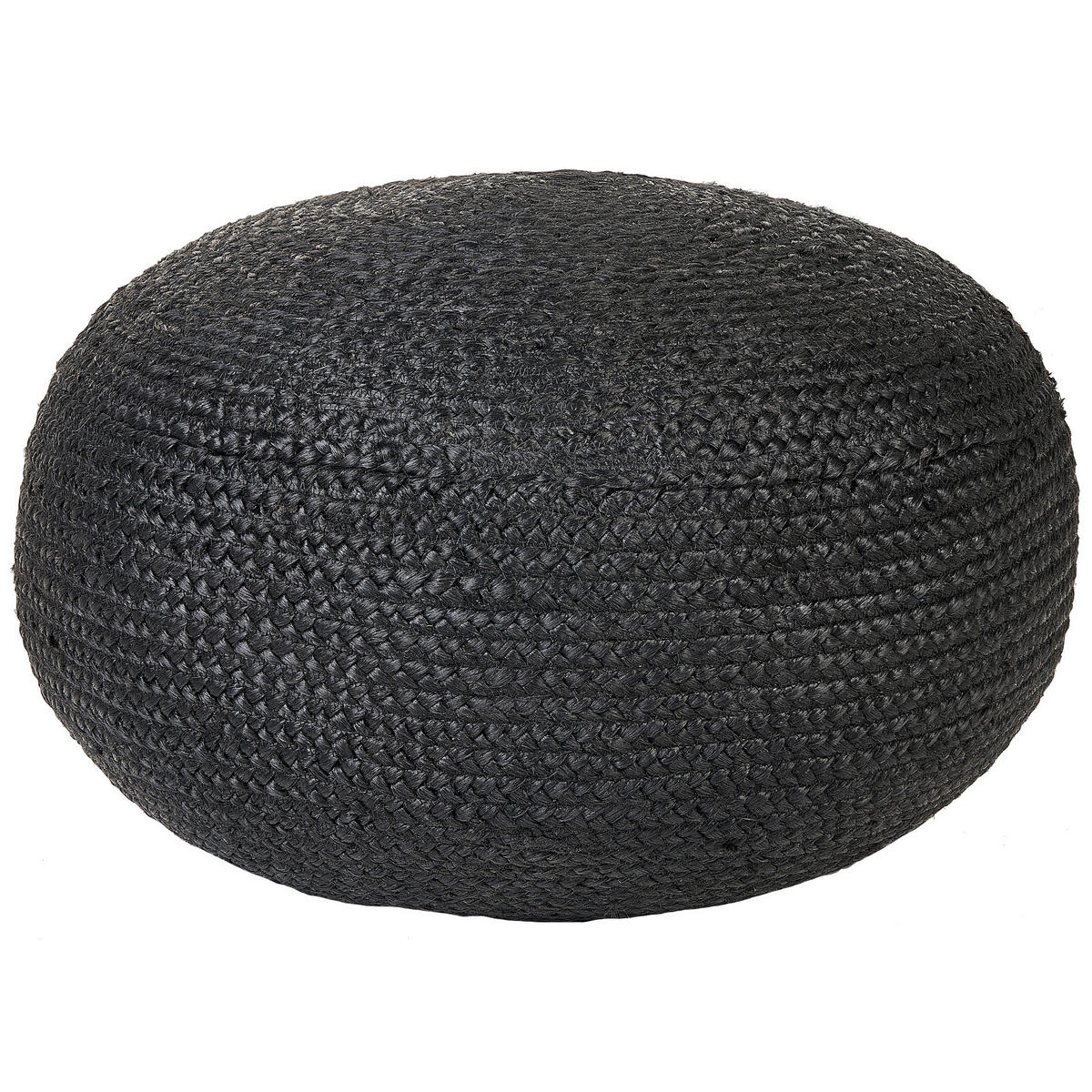 POUF Dukki 60/60/30 cm - Naturfarben, Naturmaterialien (60/30/60cm) - Beliani