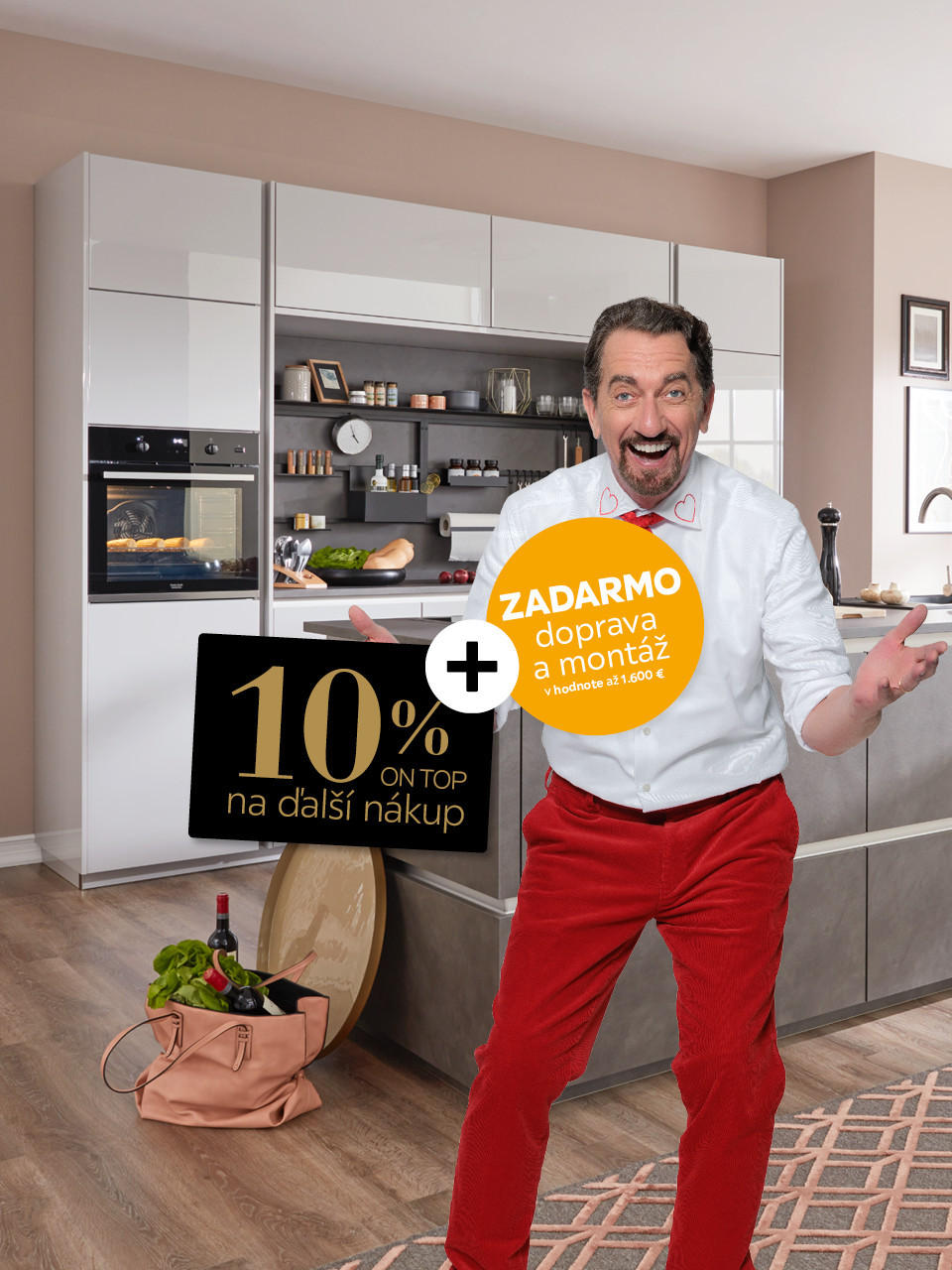 zľava 55 % na kuchyne