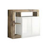 SIDEBOARD 2 Türen Frankfurt - L108 cm - Naturfarben, Holz (42/93/108cm) - Vente-Unique