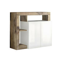SIDEBOARD 2 Türen Frankfurt - L108 cm - Naturfarben, Holz (42/93/108cm) - Vente-Unique