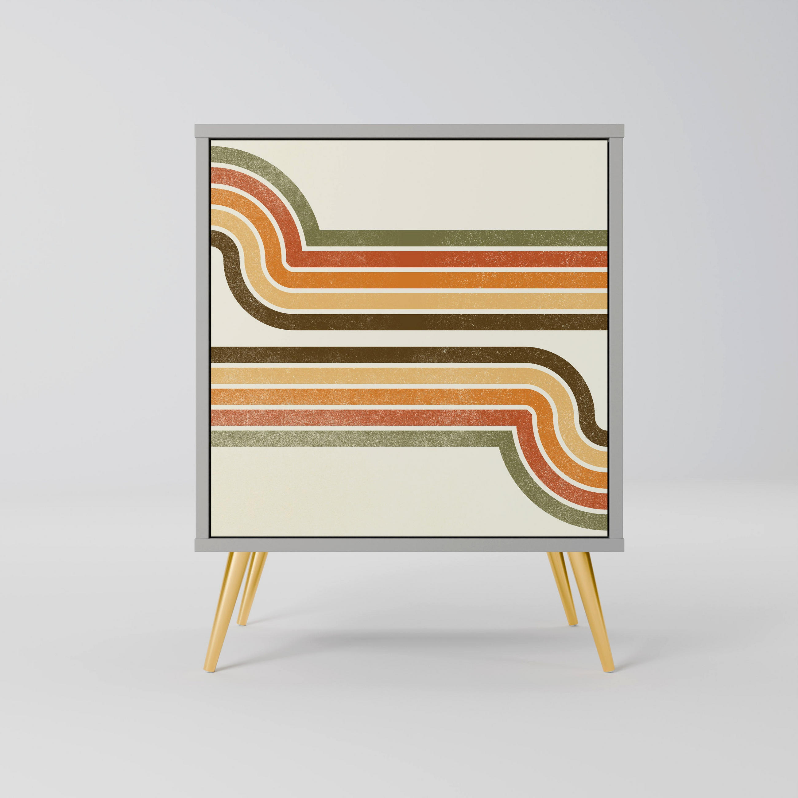 SpaceRebels Sideboard Grau 57.5x75.5x42 cm