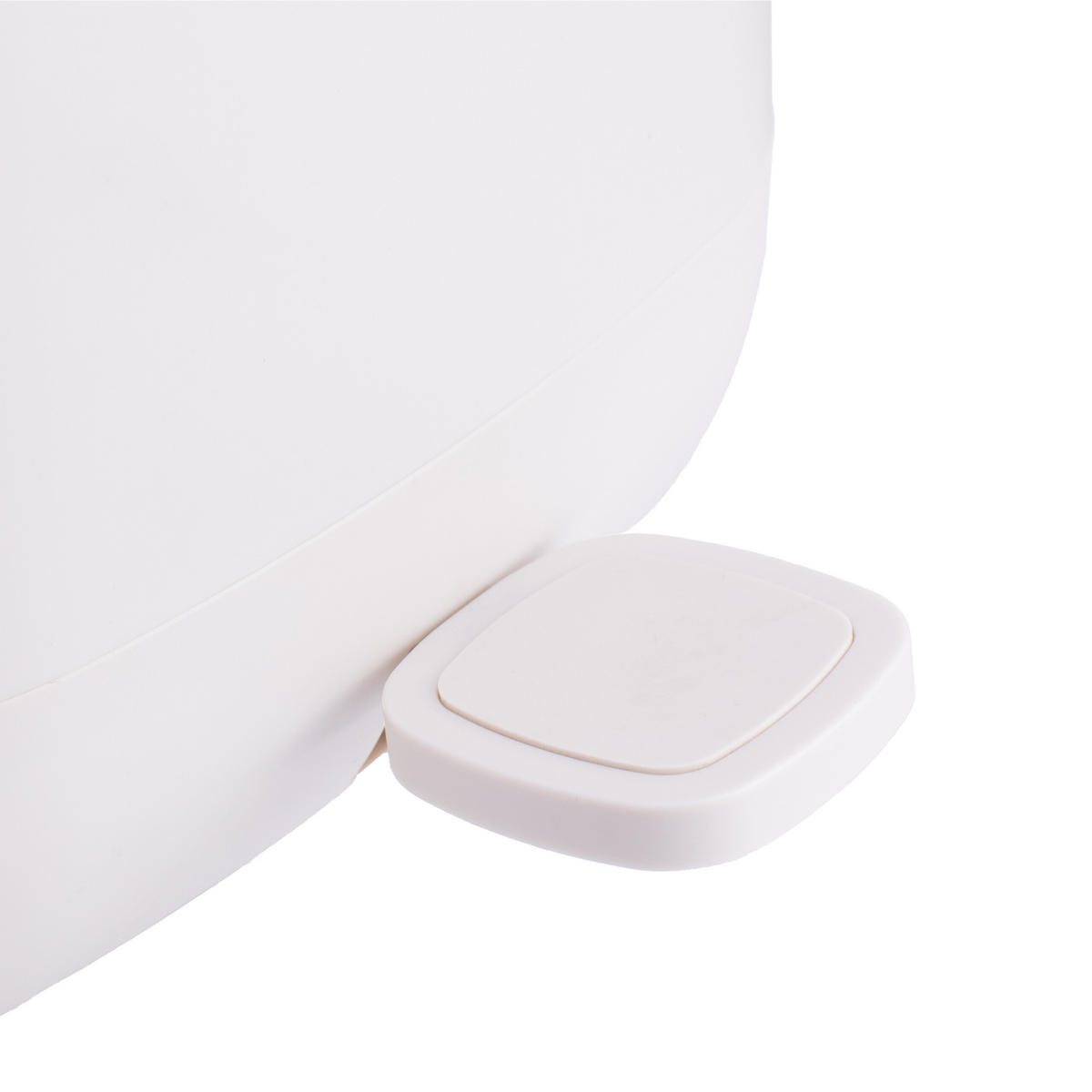 MÜLLEIMER - Beige, Kunststoff (21/27/26cm) - Relaxdays