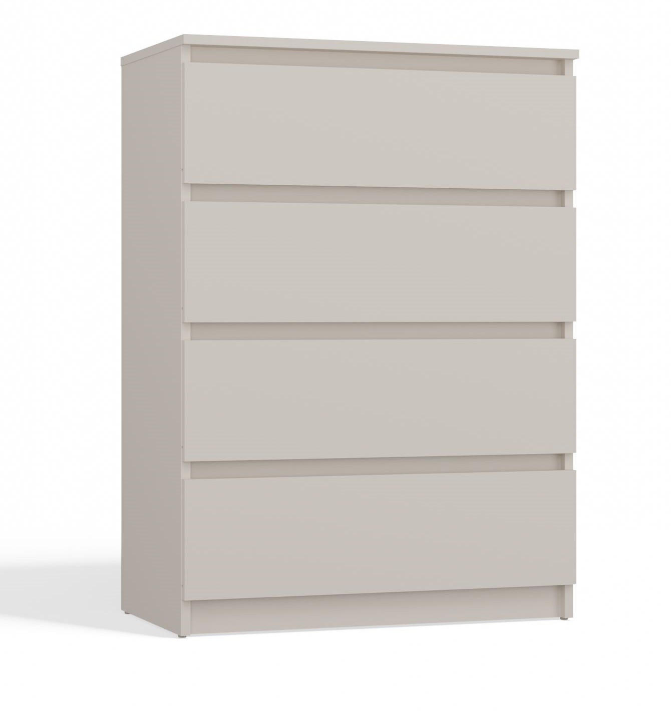 KOMMODE 4 SCHUBLADEN M4 - BEIGE - Beige, Holzwerkstoff (70/97/40cm) - CDF
