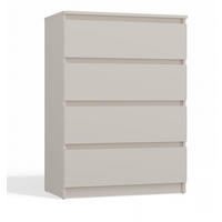 KOMMODE 4 SCHUBLADEN M4 - BEIGE - Beige, Holzwerkstoff (70/97/40cm) - CDF