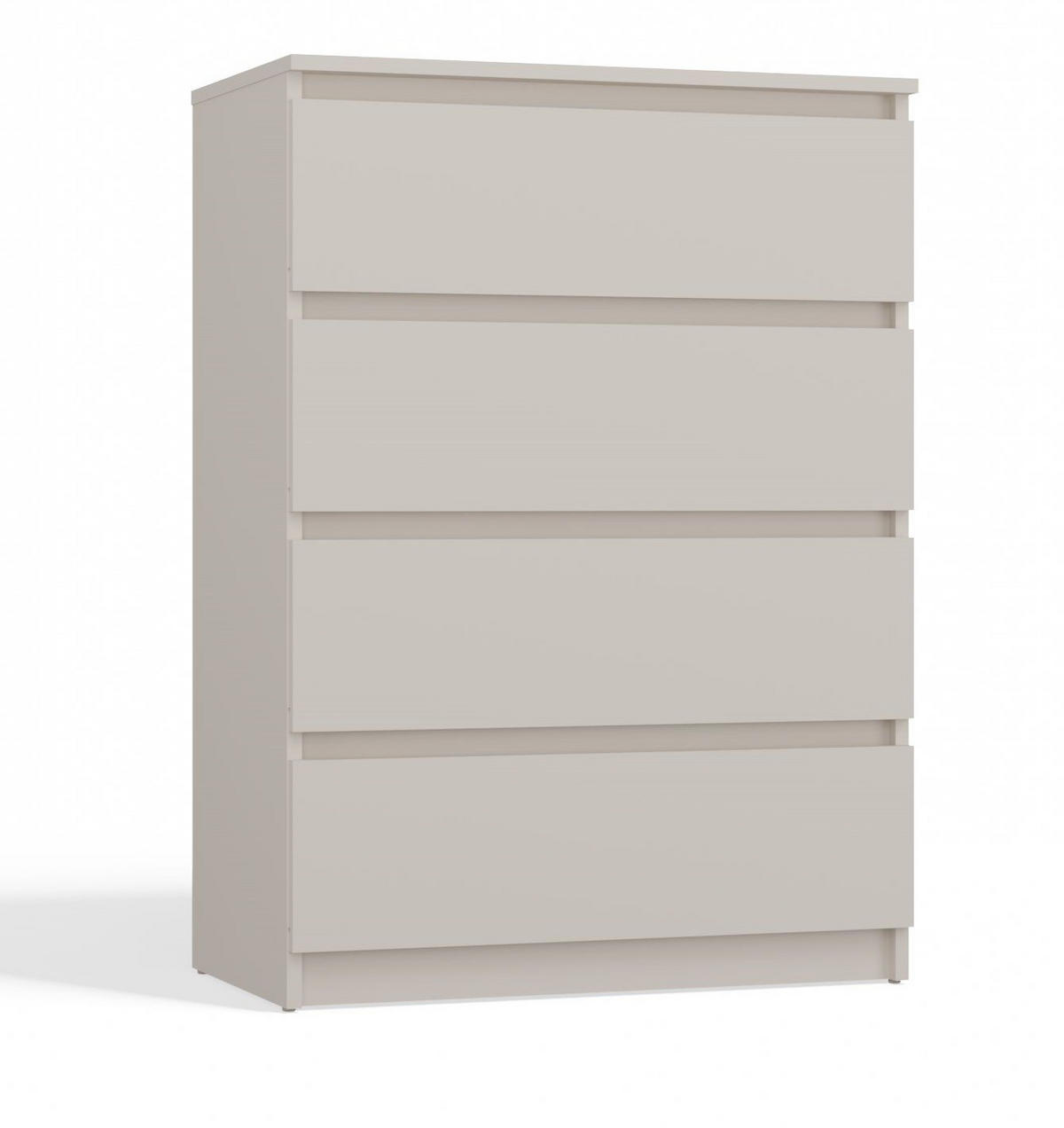 KOMMODE 4 SCHUBLADEN M4 - BEIGE - Beige, Holzwerkstoff (70/97/40cm) - CDF