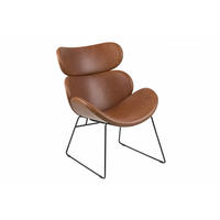 SESSEL cognac farben - Braun, Holzwerkstoff (69/90/80cm) - ebuy24
