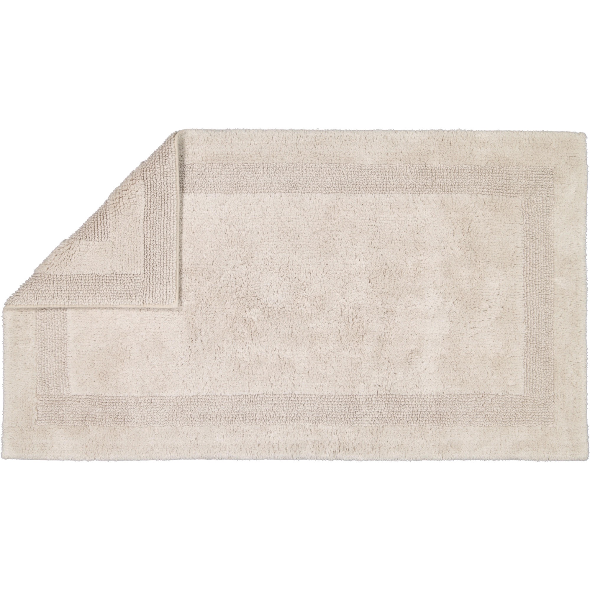 BADTEPPICH LUXUS 1000 TRAVERTIN - 366 - Beige, Textil (70/120cm) - Cawoe