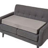 SOFA-AUFLAGE grau 100/50/10 cm – Sitzkissen orthopädisch - Grau, Textil (100/50/10cm) - Homescapes