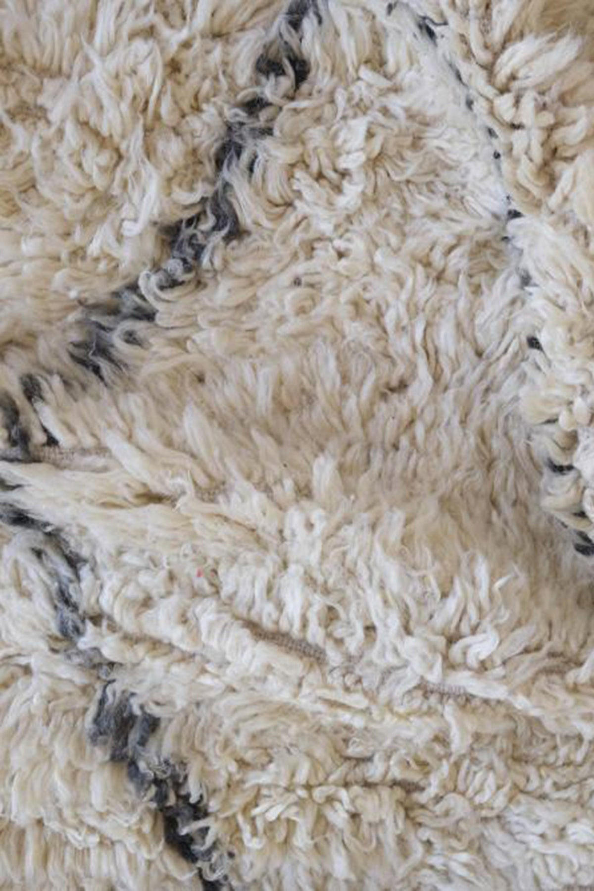 BERBERTEPPICH aus reiner Wolle 170x 340 cm - Weiß, Naturmaterialien (170/340cm) - AFK Living