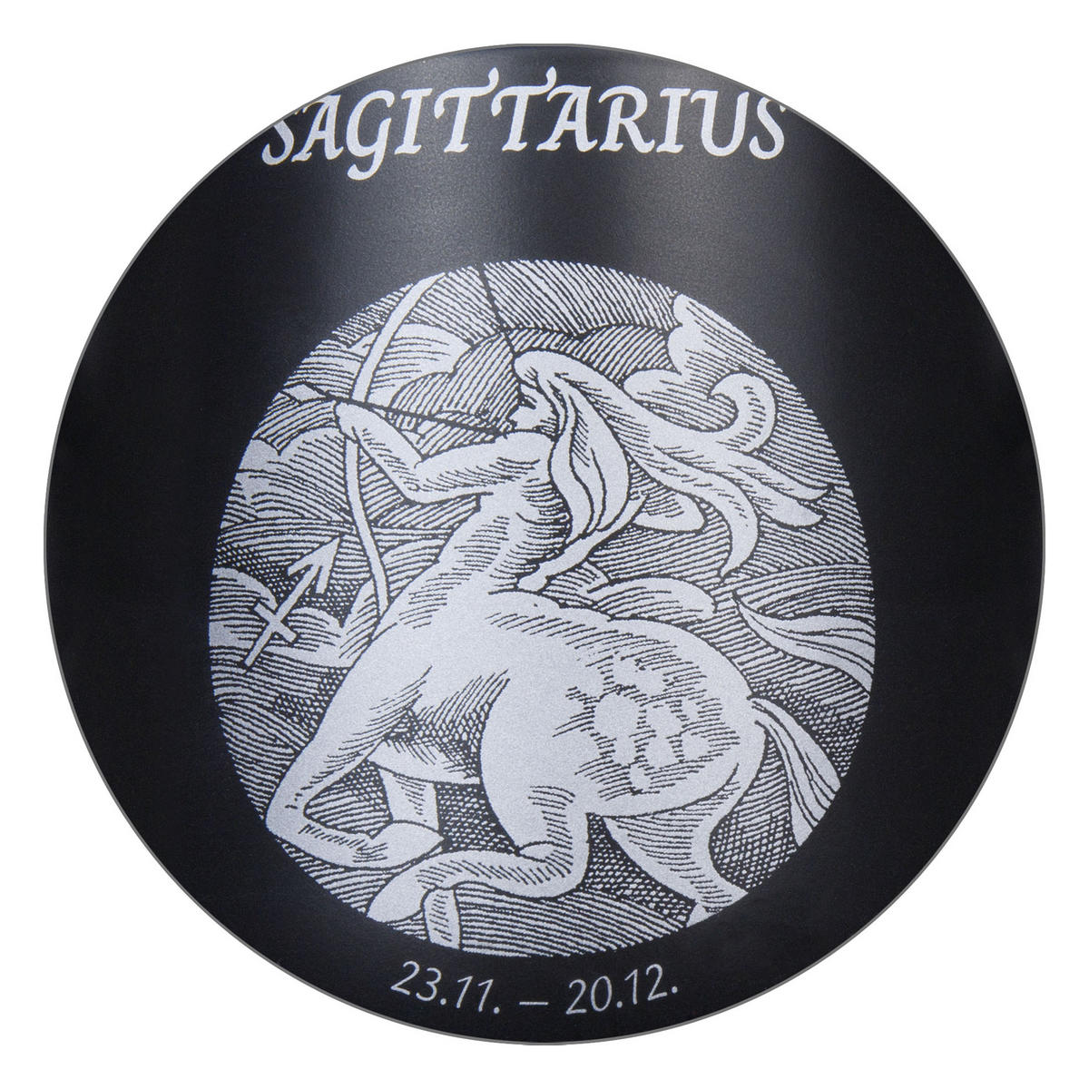 KAFFEEBECHER Sternzeichen Schütze - Naturfarben, Keramik (0.4L) - Könitz