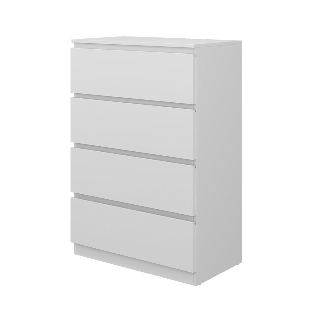 KOMMODE Calisto Weiß 70 x 102 cm - Weiß, Holzwerkstoff (70/102/39cm) - Vicco