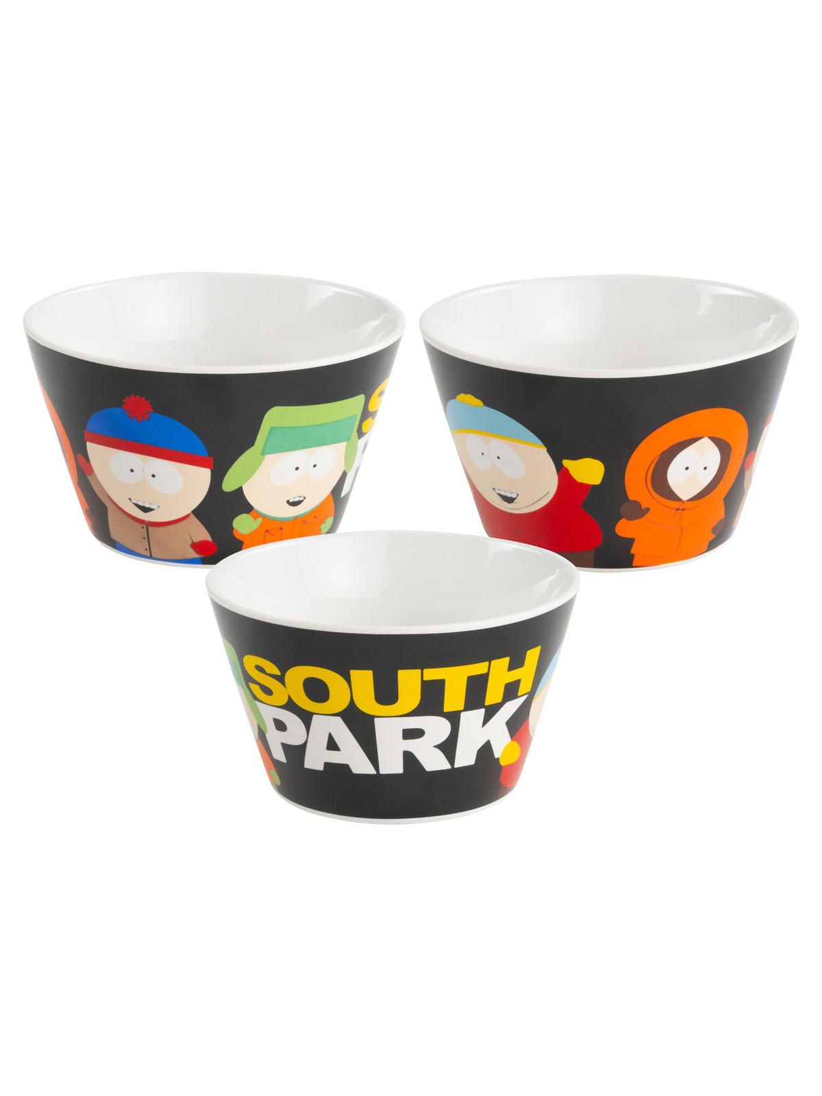 MÜSLISCHALE South Park Schwarz 500 ml - Schwarz, Keramik (14cm) - United Labels