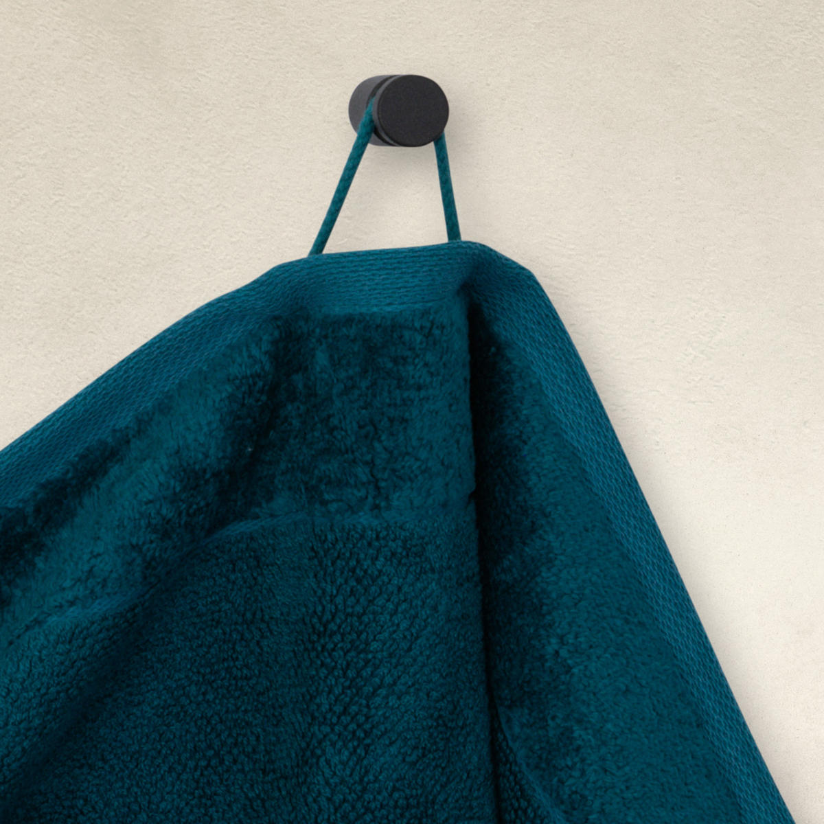 DUSCHTUCH BAMBOO LUXE - Türkis, Textil (80/150cm) - MÖVE