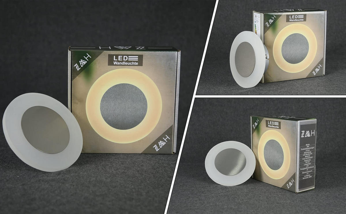 LED nástěnné svítidlo Yawman 16/4,8/4,8 cm - černá, kov (4.8/4.8/16cm) - Nettlife