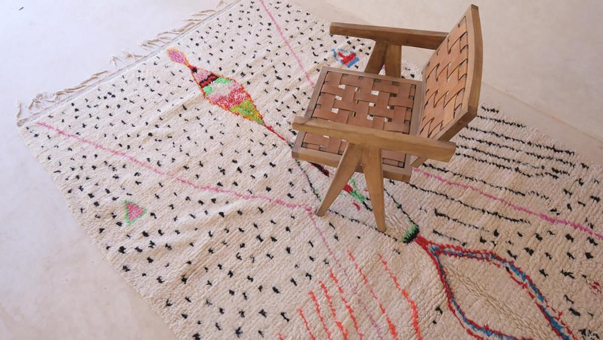 BERBERTEPPICH aus reiner Wolle 195x 289 cm - Multicolor, Naturmaterialien (195/289cm) - AFK Living