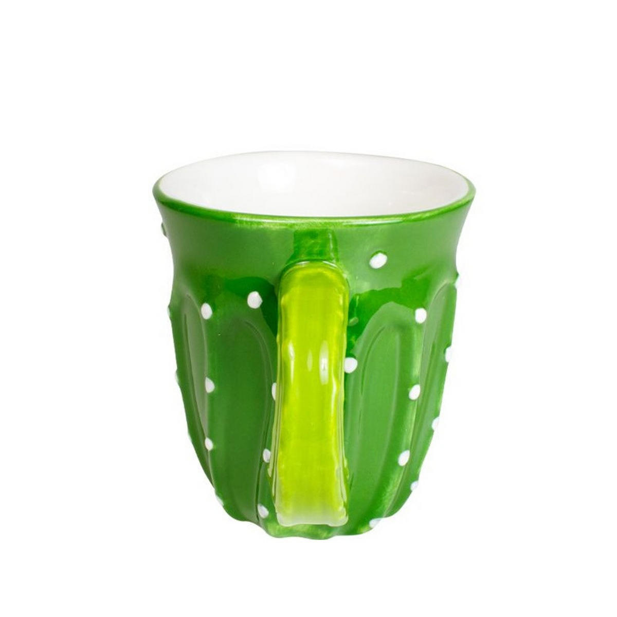 BECHER Kaktus in Grün - 350 ml - Multicolor, Keramik (0.35L) - Blond Amsterdam