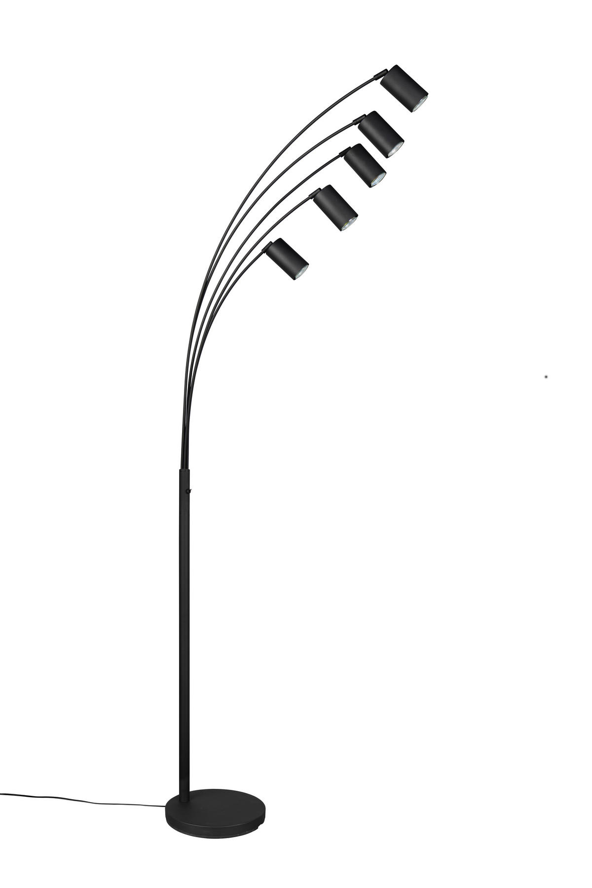 STEHLAMPE MARLEY - Schwarz - 28/28/200 cm - Schwarz, Metall (80/80/200cm) - Trio Leuchten