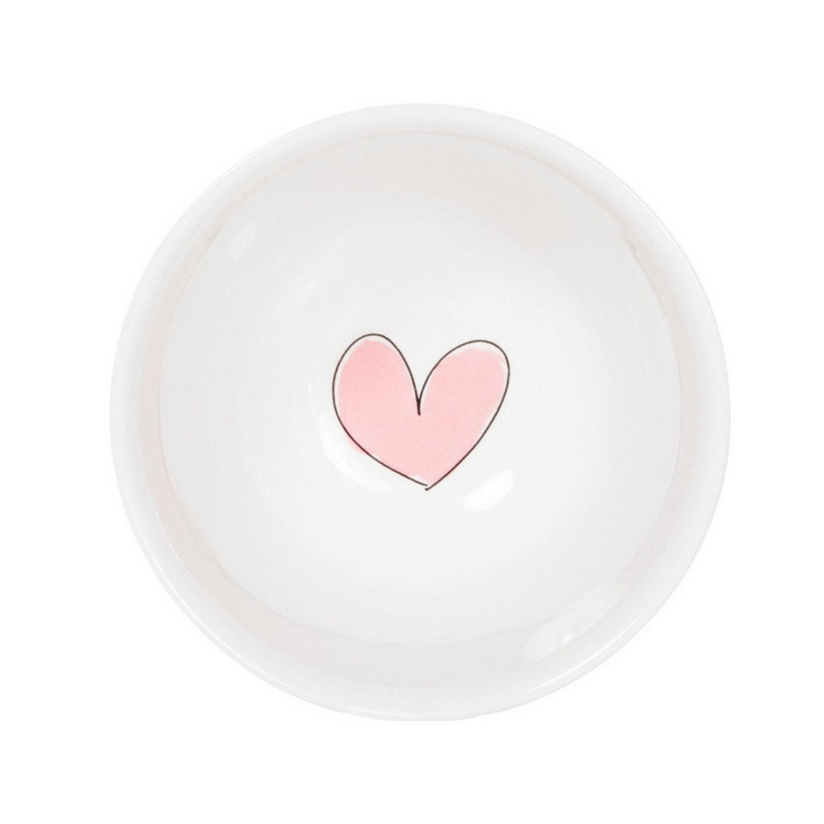 SCHALE Mint Rand in Bunt - 14cm - Multicolor, Keramik (14.3/9/14.3cm) - Blond Amsterdam
