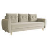 SCHLAFSOFA Palermo - Beige/Naturfarben, Holz/Textil (227/95/82cm) - MIRJAN24